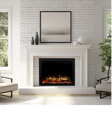 Electric Fireplace, 50", Wall, 500W - detail 24