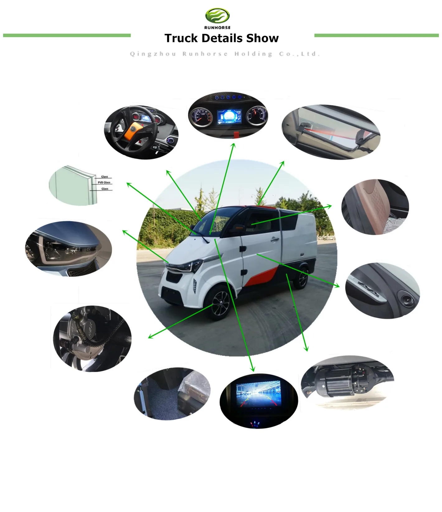 Hot sale electric quadricycle electric rechargeable cars in automobiles