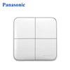 Panasonic Interrupter 16A 250V Switch 4 Gang 2 Way Light Switches for Homes US