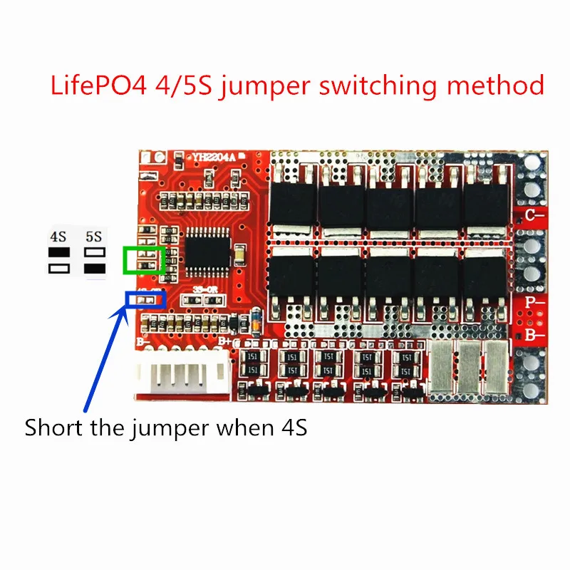 Bms 4s 50a схема подключения