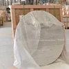 48 round marble table top made from Carrara white stone