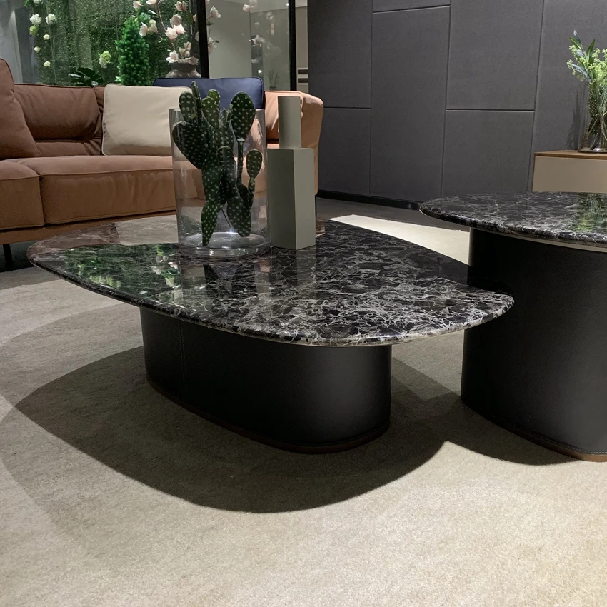 product wholesale discount modern design living room furniture marble corner table marble top center coffee tables-61