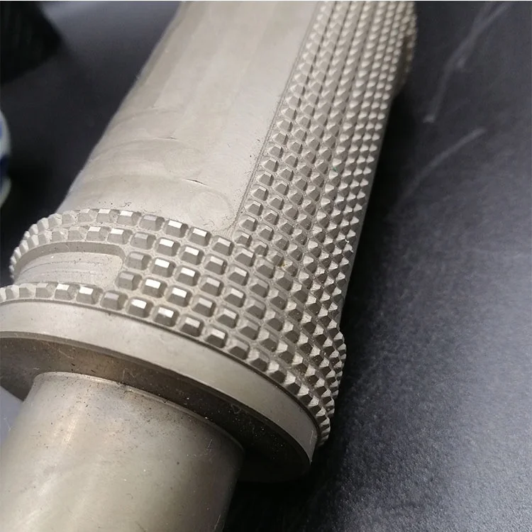 Can Machine 3ply Metal Wrought Iron Knurling Embossing Roller Die Mould