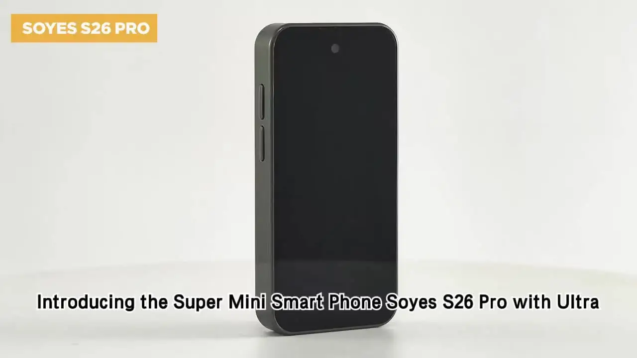 SOYES S26 PRO Mini Smartphone: 3.88-Inch Screen, Octa Core Android