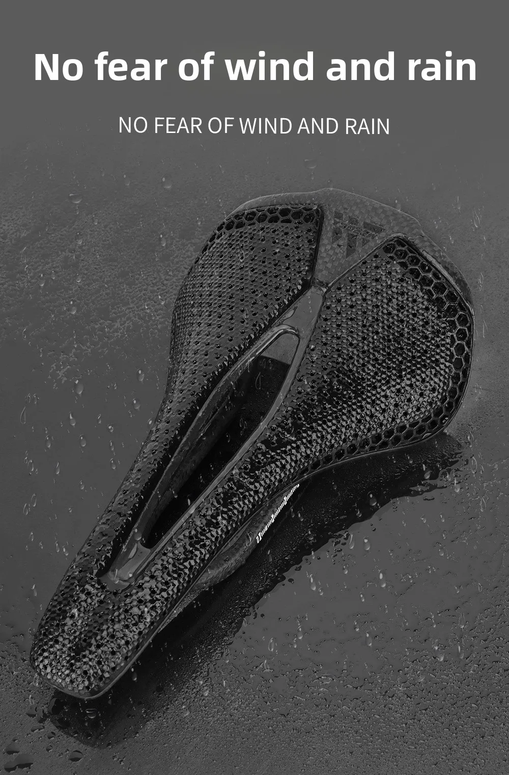 Meroca Vg R1 3D Printed Carbon Fiber Bottom Cushion T800 3K Simple Style Enhanced Shock Absorption Comfort Ventilation Function