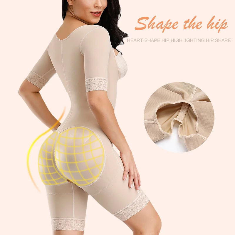 2019 Wholesale Removable Straps Full Body Women's Shaper Slimming Lace