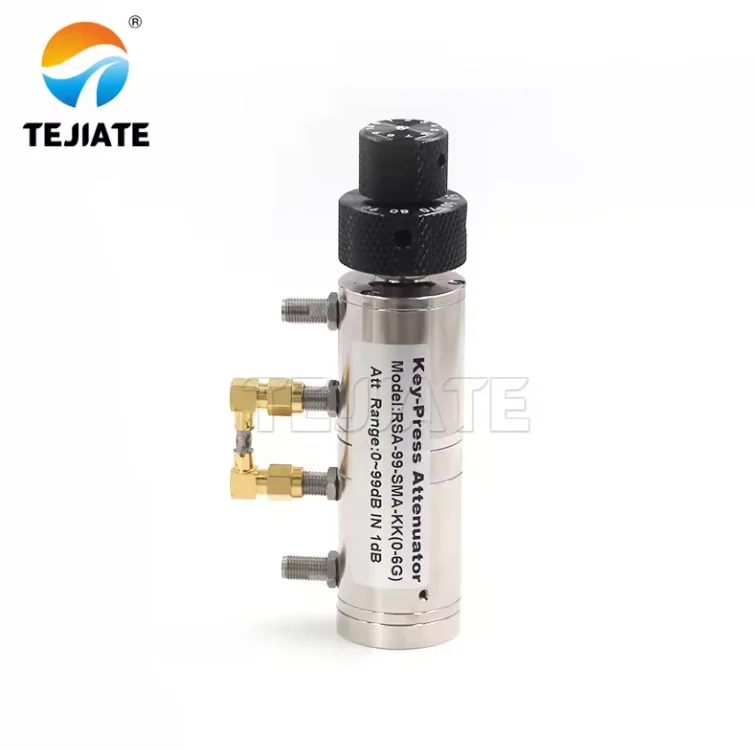 SMA-KK Rotary Step Adjustable 0-99db Attenuator Female-to-Female 2W 0 ...