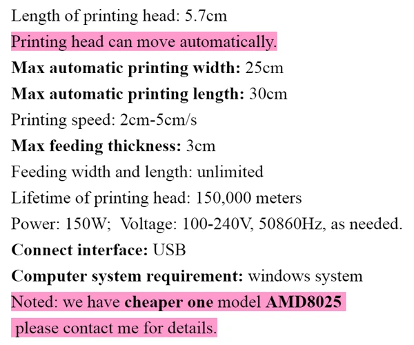 fully automatic printing head Automatic Desktop Foil Stamping Machine Digital Hot Foil Printer with Good Price Amydor AMD3025