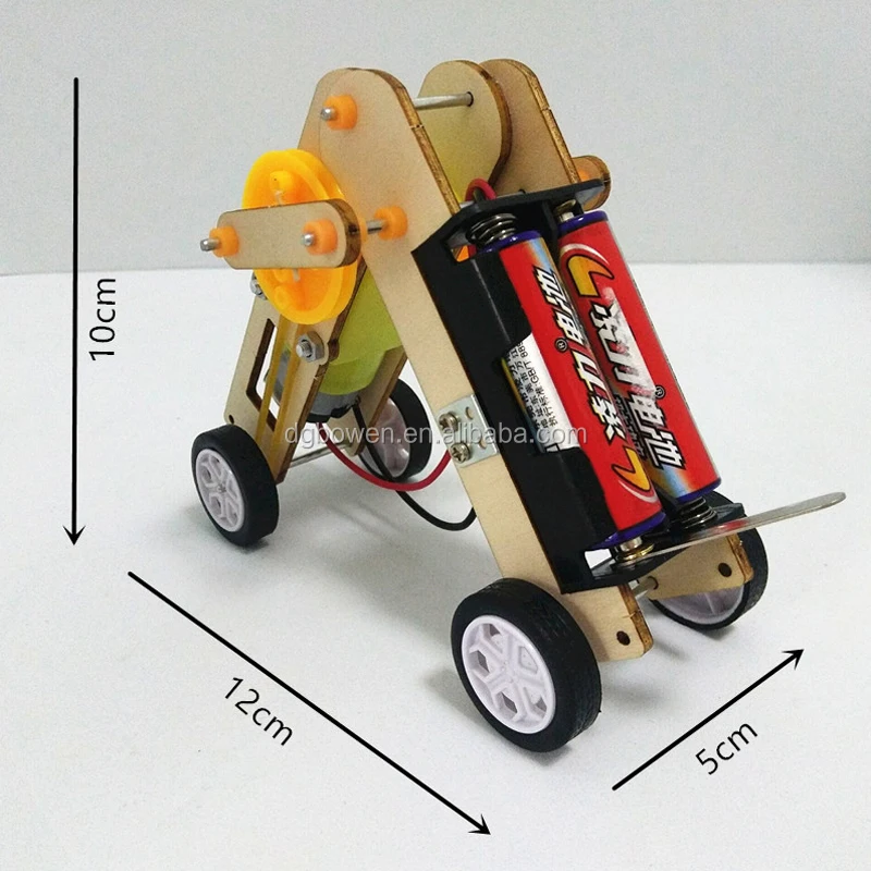 Diy Bionic Worm Crawling Robot Model Scientific Experiment Toys Kits