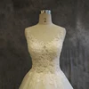 2016 New Fashion Real Photo heart shaped wedding dress with lace