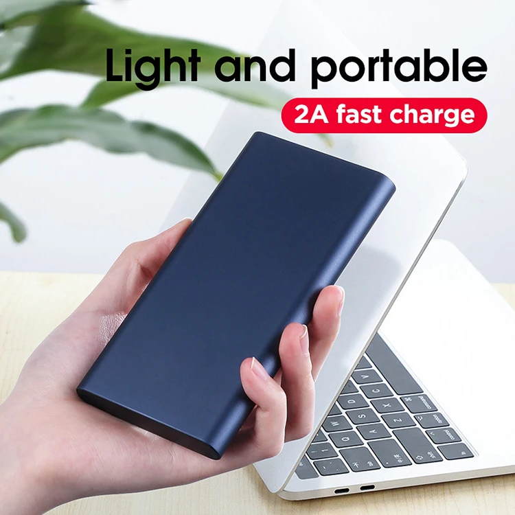 Ultra Thin 20000mah Portable External Battery Charger Power Bank For