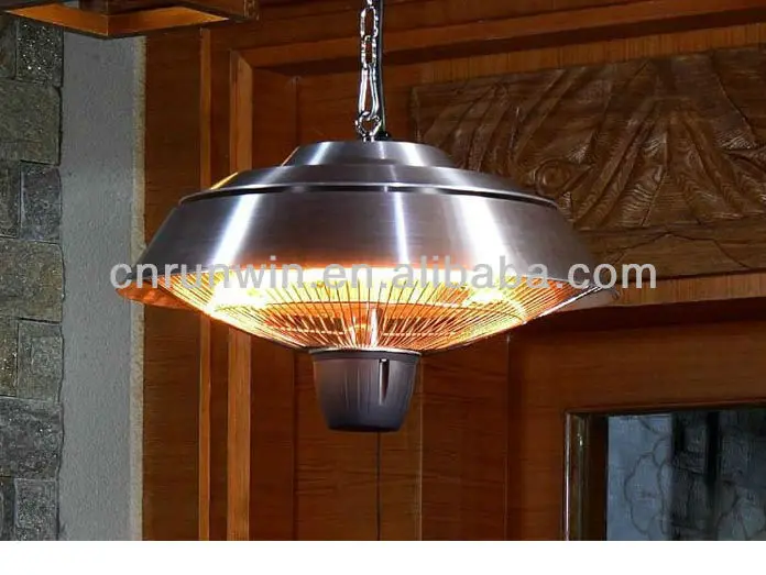 Electric Halogen Infrared Radiator Ceiling Patio Heater With Battery