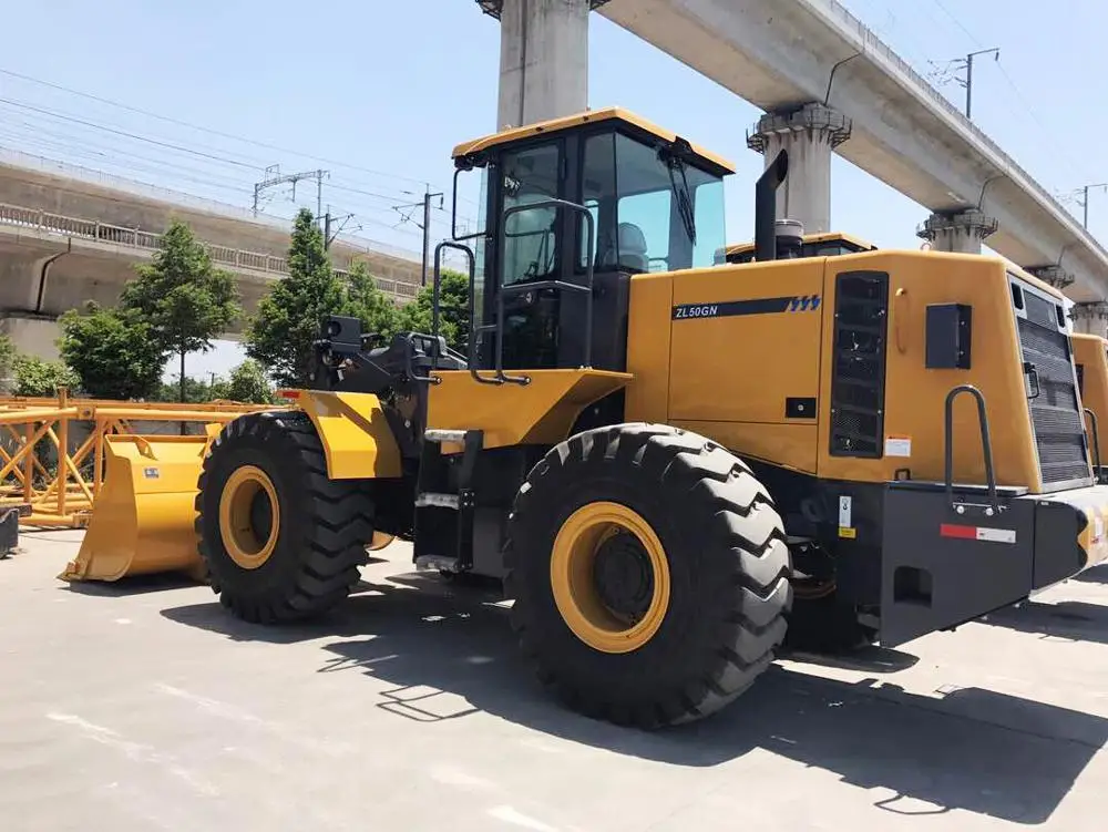 hydraulic wheel loader lw700kn original factory 7ton wheel