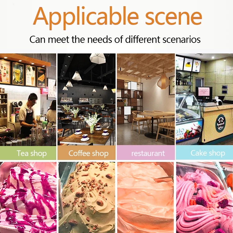 Kolice Italian Gelato Hard Ice Cream Machine/batch Freezer Machine