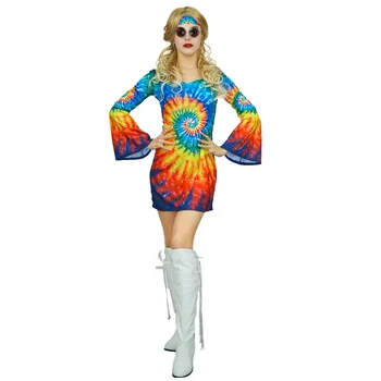 traje hippie feminino