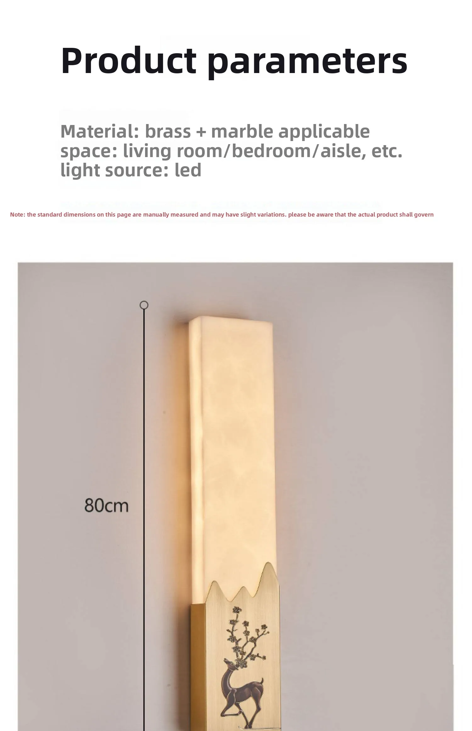 product chinese style all copper enamel finish zen style wall lamp with marble lighting for living room bedroom bedside 5 year warranty712-15