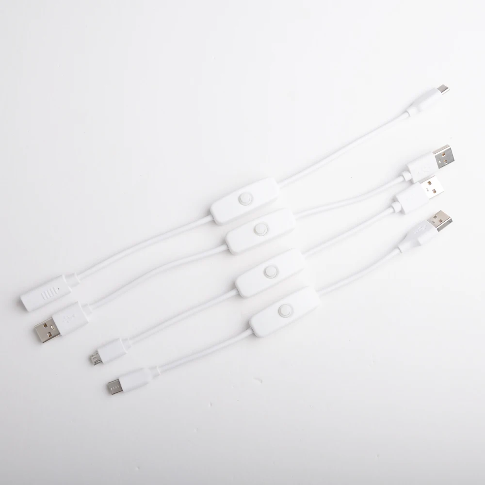Usb C Switch Extension Cable Usb Type C Extension Cord With On/off