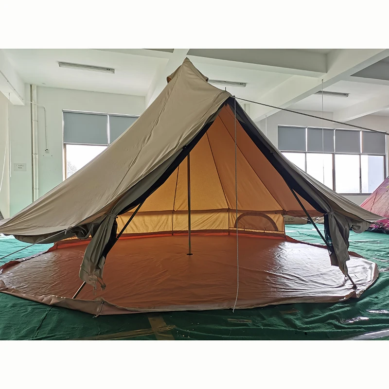 Tente Cloche TOMOUNT 4m - Grande Tente Familiale Pour Camping Et Festivals
