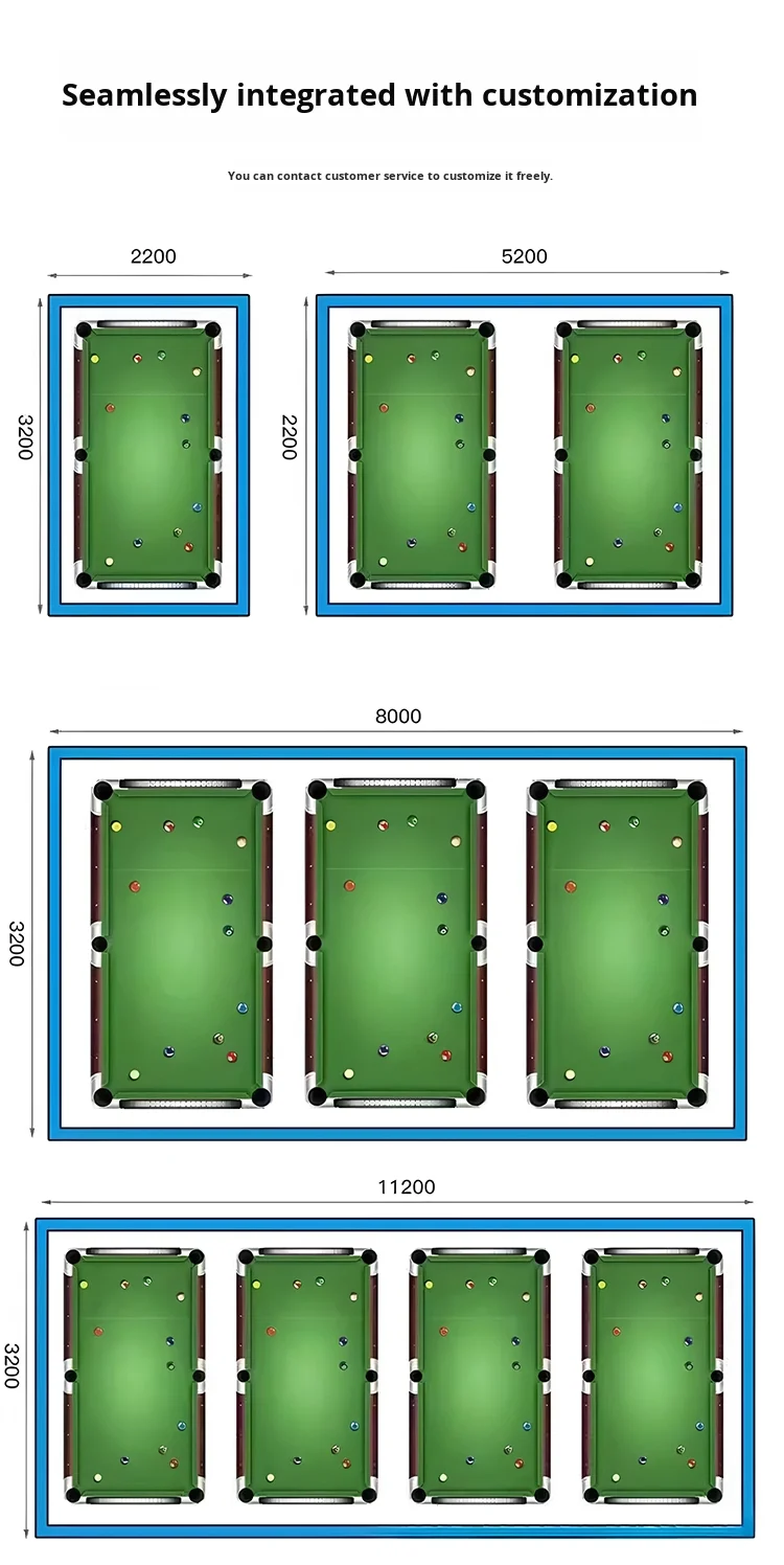 product full body shadowless light for billiard hall decorative pendant light illuminate billiard room atmospheric chandelier for-14