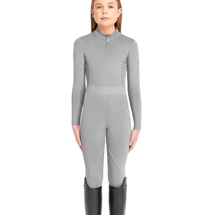 Custom Logo Children Kids Equestrian Clothing Girls Horse Riding Pants