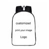 Custom Your Own Image/Picture Children Kids School Bag Big Capacity Low MOQ Bookbags Custom Backpack with Logo