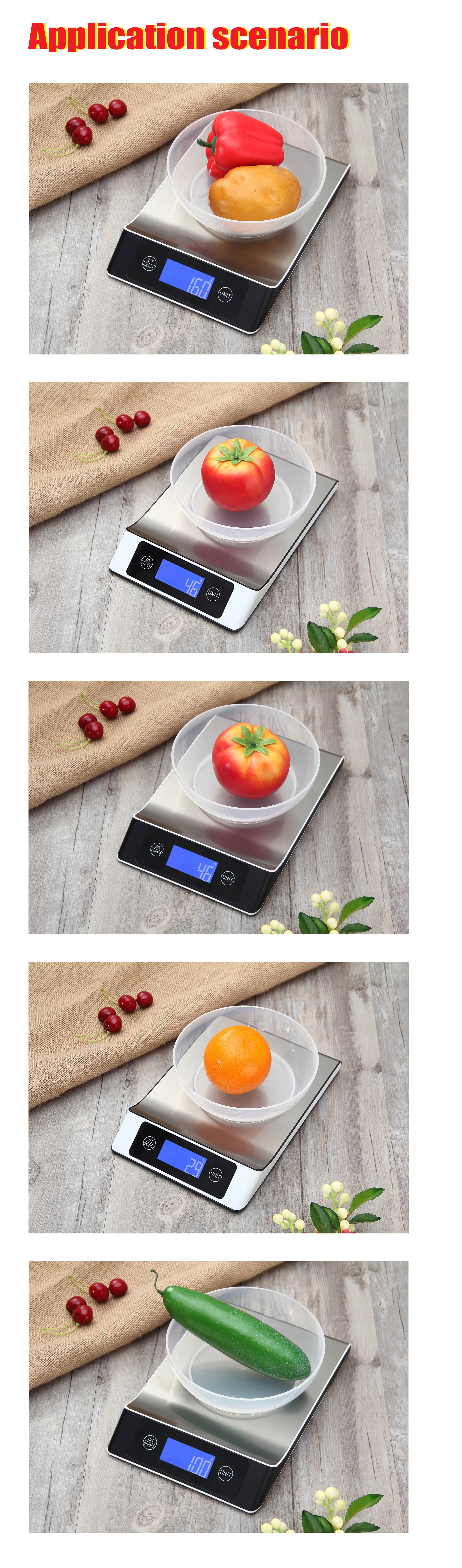 Manual Kitchen Scale CX-2017 Stainless Steal Kitchen Scale Electronic