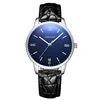 Cheap Price Black Watch With Date Windows 3ATM Water Resistant Quartz Watch For Women/Couple