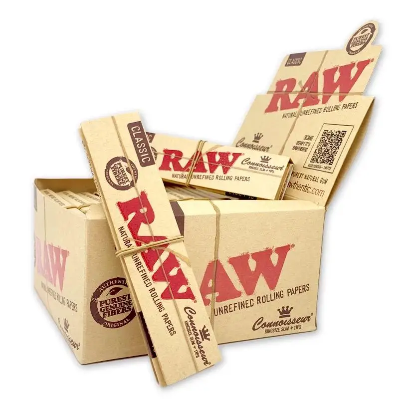 Smoking Raw Paper Roll,Top Sale Custom Design King Size Slim Rolling