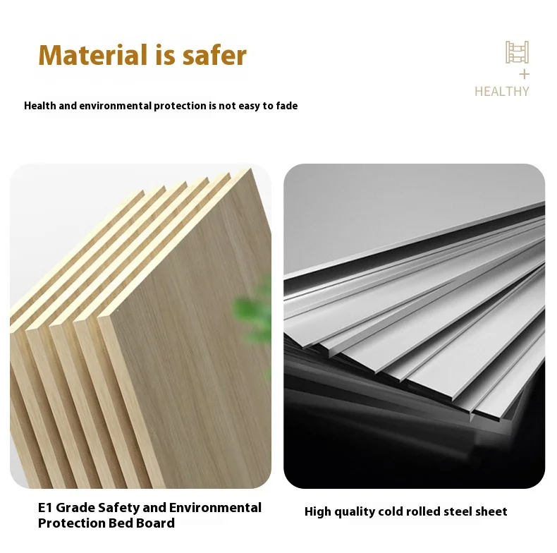 product durable metal bunk bed with ladder soft modern design for school dormitory or home use budget friendly option-8