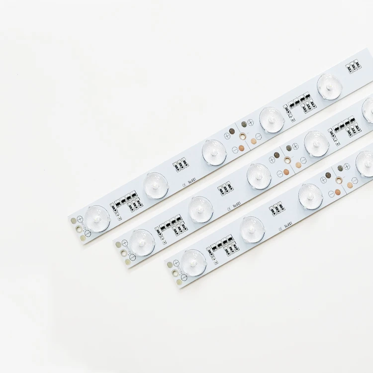 aluminum pcb board led module backlight strip bar with lens for fabric light box