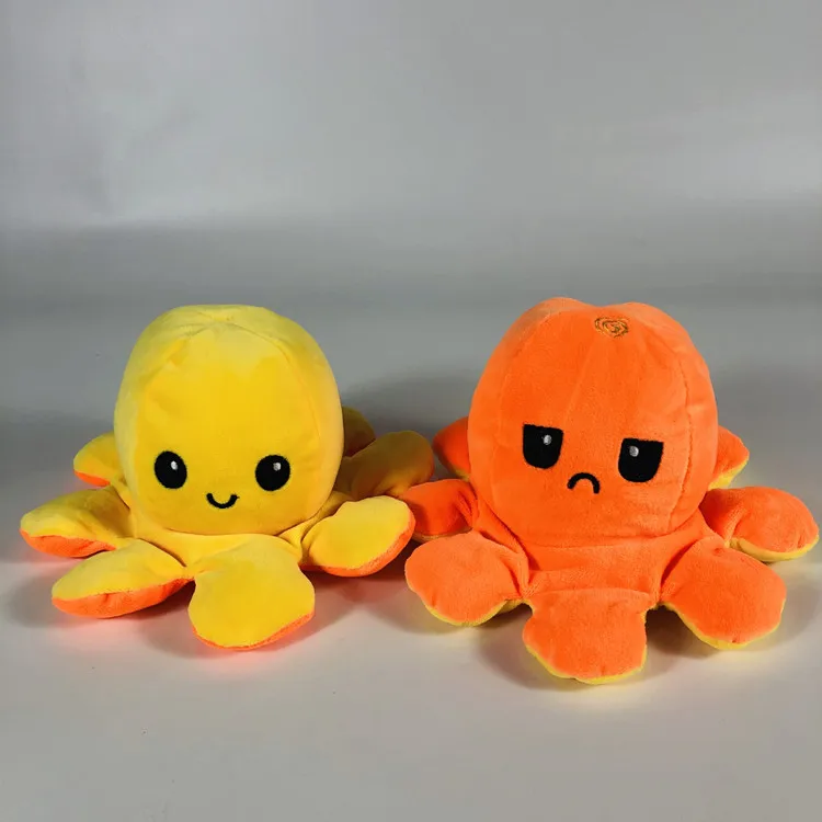 two sided octopus plush