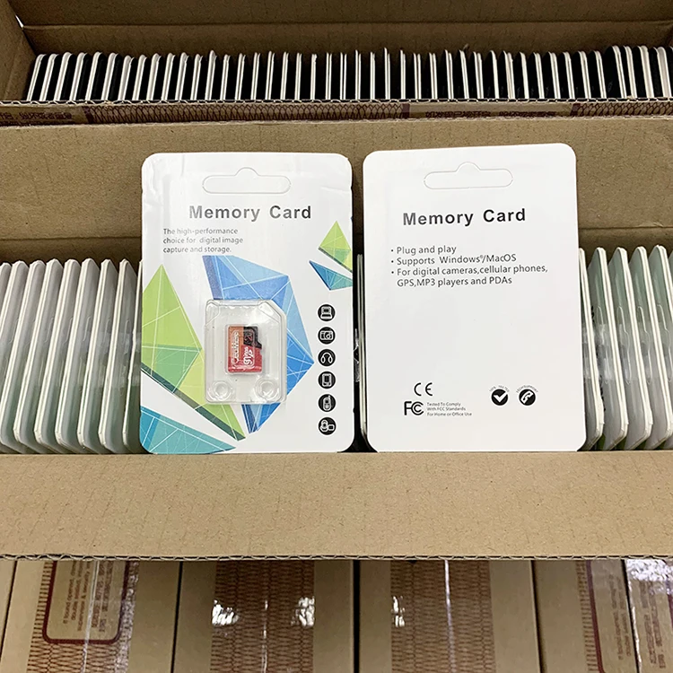 Ceamere Three Colors Pattern 1GB Micro Memory SD Cards Mobile Phone Microsd TF Carte 16GB 32GB 64GB 128GB 256GB 1GB Memory Card