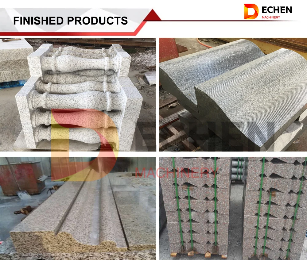 marble and granite cutting profile stone moulding machine