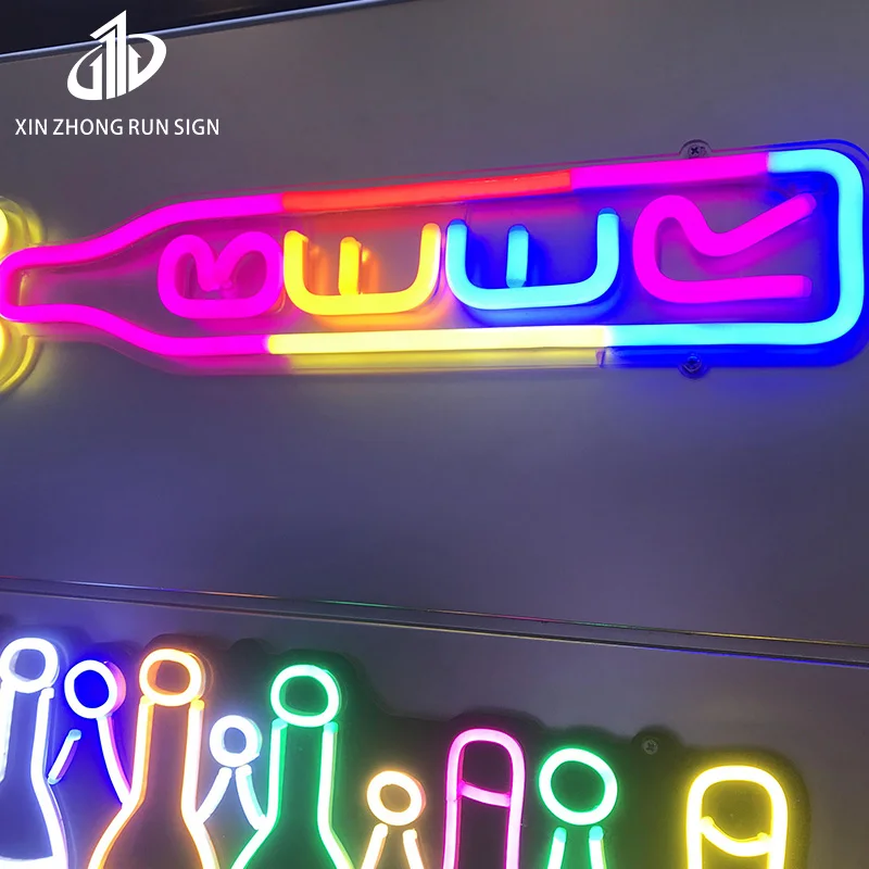 Colorful Neon Lights Neon Letters Sign Custom Size - Buy Neon Letters ...