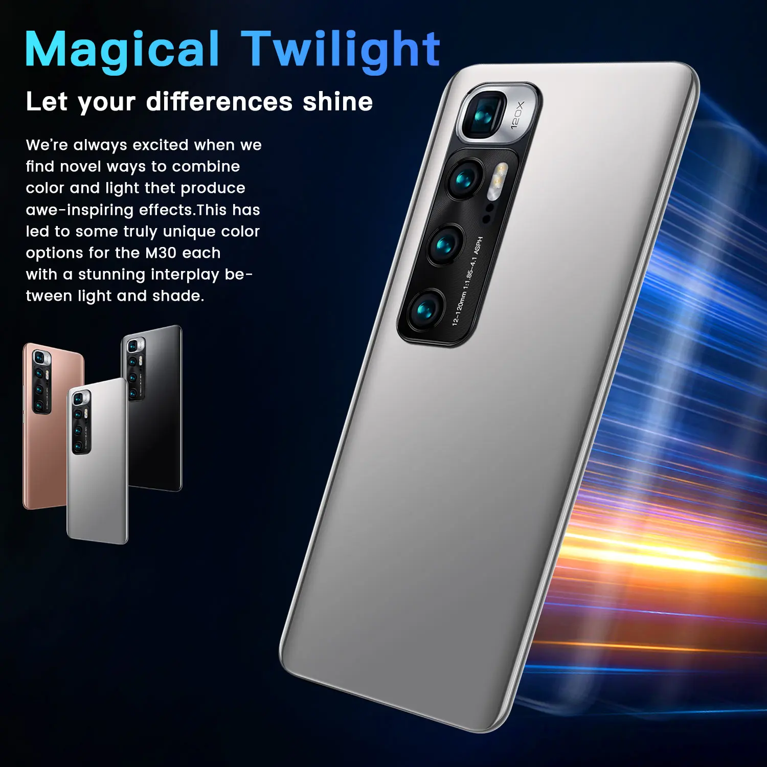 Factory Direct Sale Mi 10t Pro 12+512g P40 Mobilephone 6.53 Inch Drop