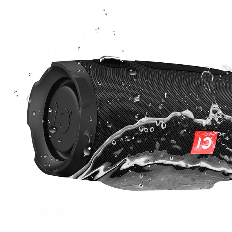 SHIDU NEW portable waterproof bluetooth speaker ipx 5 with wireless microphone - ANKUX.COM