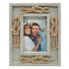 Straw rope knot wood photo frame picture frame