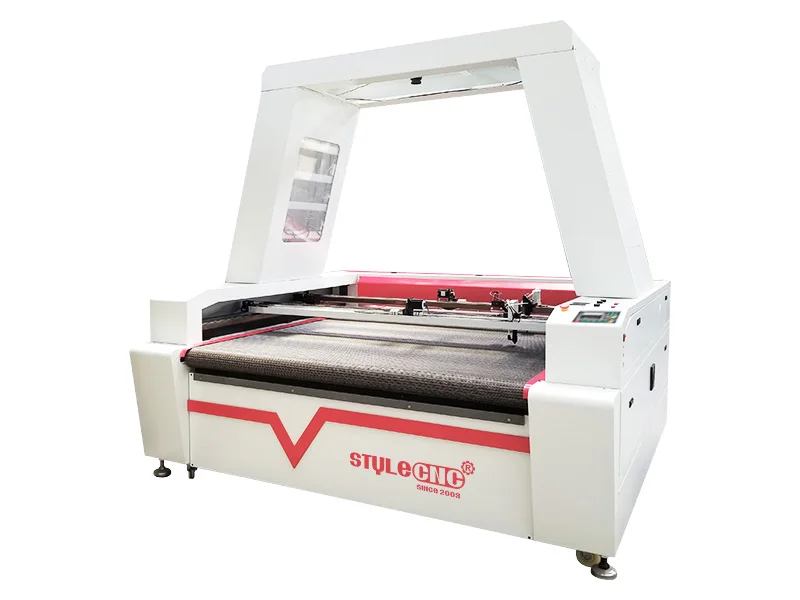 Laserbekleidungs Schneide Maschine Mit Ccdkamera Und Fördersystem