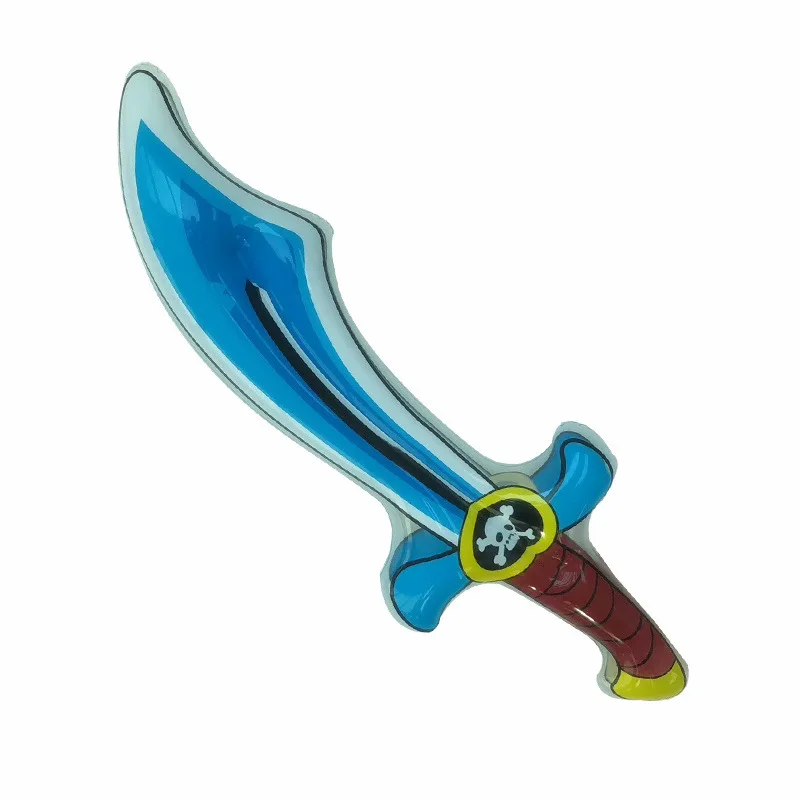 环保可爱的孩子玩玩具 pvc 充气海盗剑