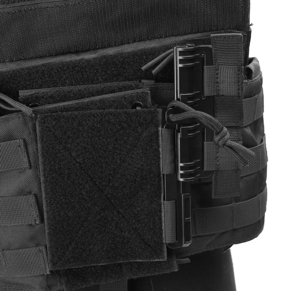 Yakeda Tactical Vest Hook And Loop Accessories Fast Fit Plastic Buckle