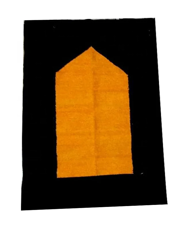 Islamic Luxury Memory Foam Prayer Rug Janamaz Sajadah Cotton Woven