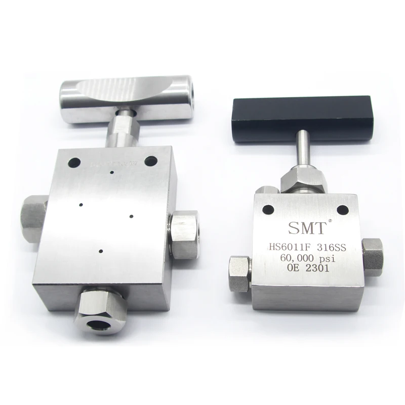 Waterjet Ultra High Pressure Fittings Elbow Coupling Cross Tee