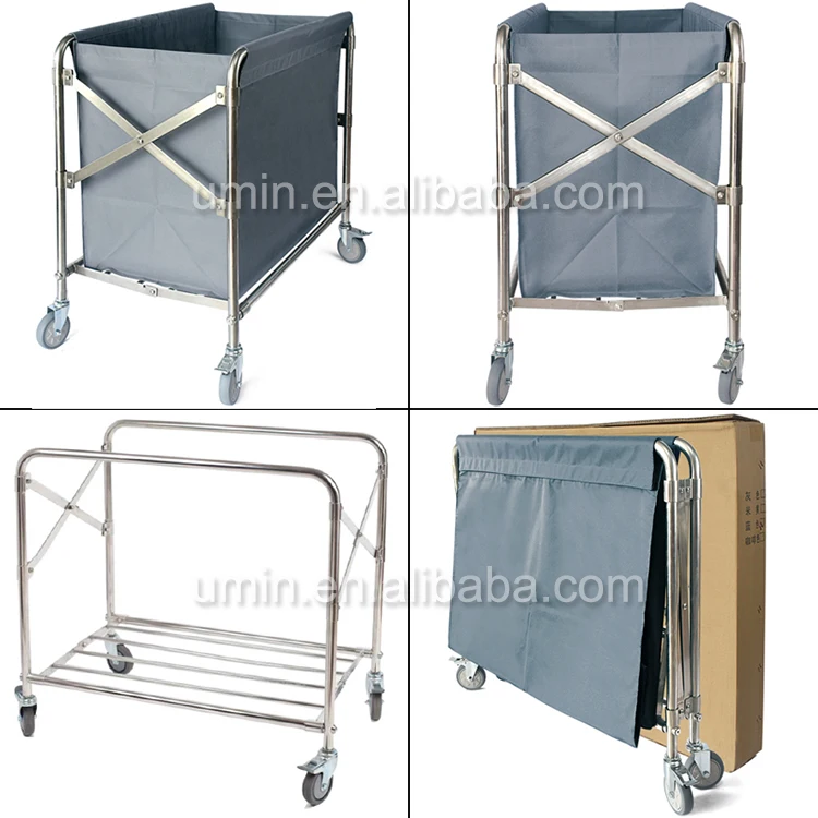 Troli Linen Lipat Layanan Pencucian Hotel Buy Linen Trolley Lipat