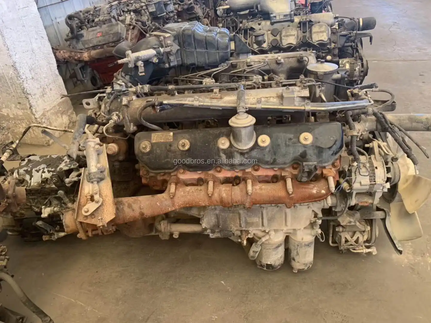 Used Japanese 10PE1 Engine for Isuzu Mixer Truck - Reliable V10 Diesel ...