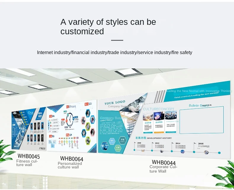 Customizable office display board