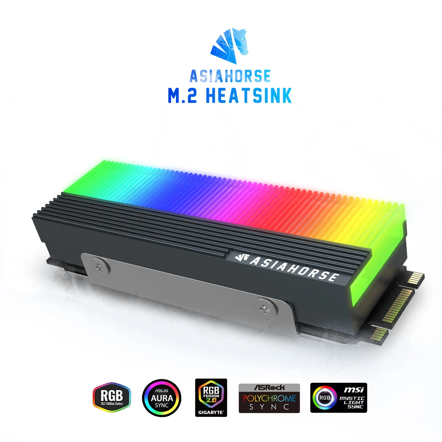 M2 Ssd Heatsink 5v 3pin Nvme Ngff M.2 2280 Solid State Drive Hard Disk