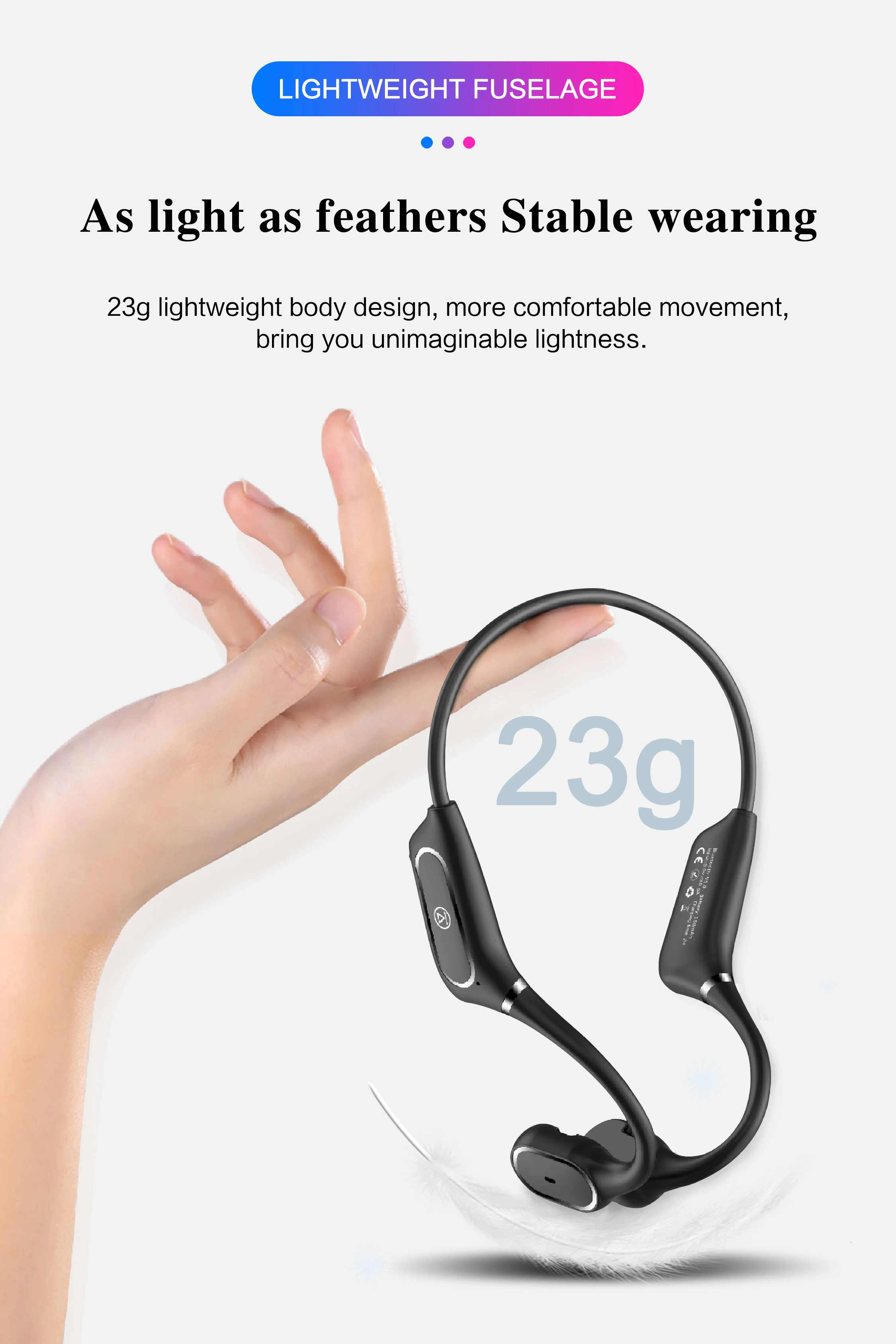 H11 dropshipping electronic true headphones bone conduction earphones - ANKUX.COM