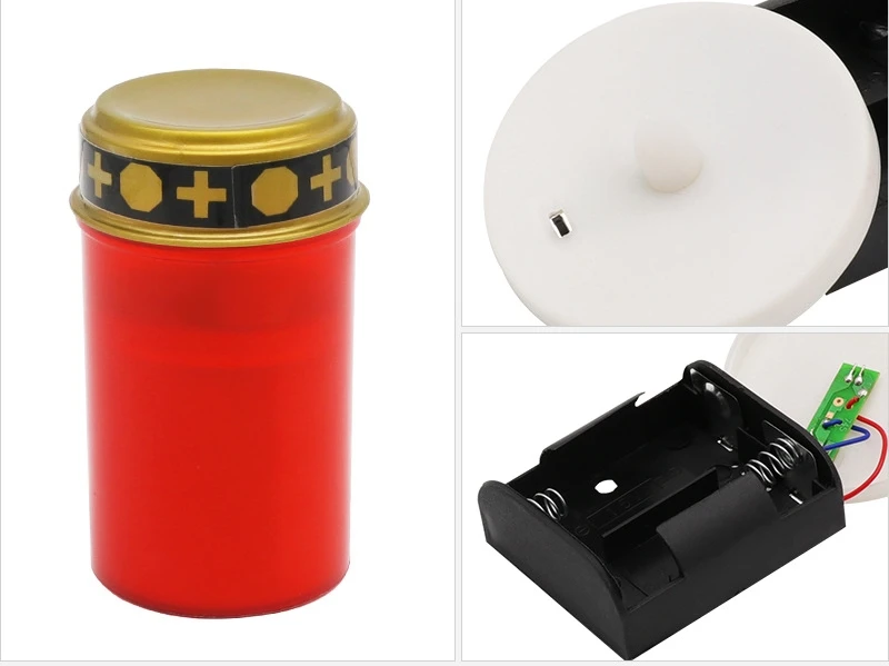 Newish Church Praying Outdoor Use Battery Operated Cemetery Religious