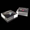 Clear Acrylic Block for Displays Art Exhibit Jewelry Trade Show Gallery Presentation Platform Acrylic Blocks