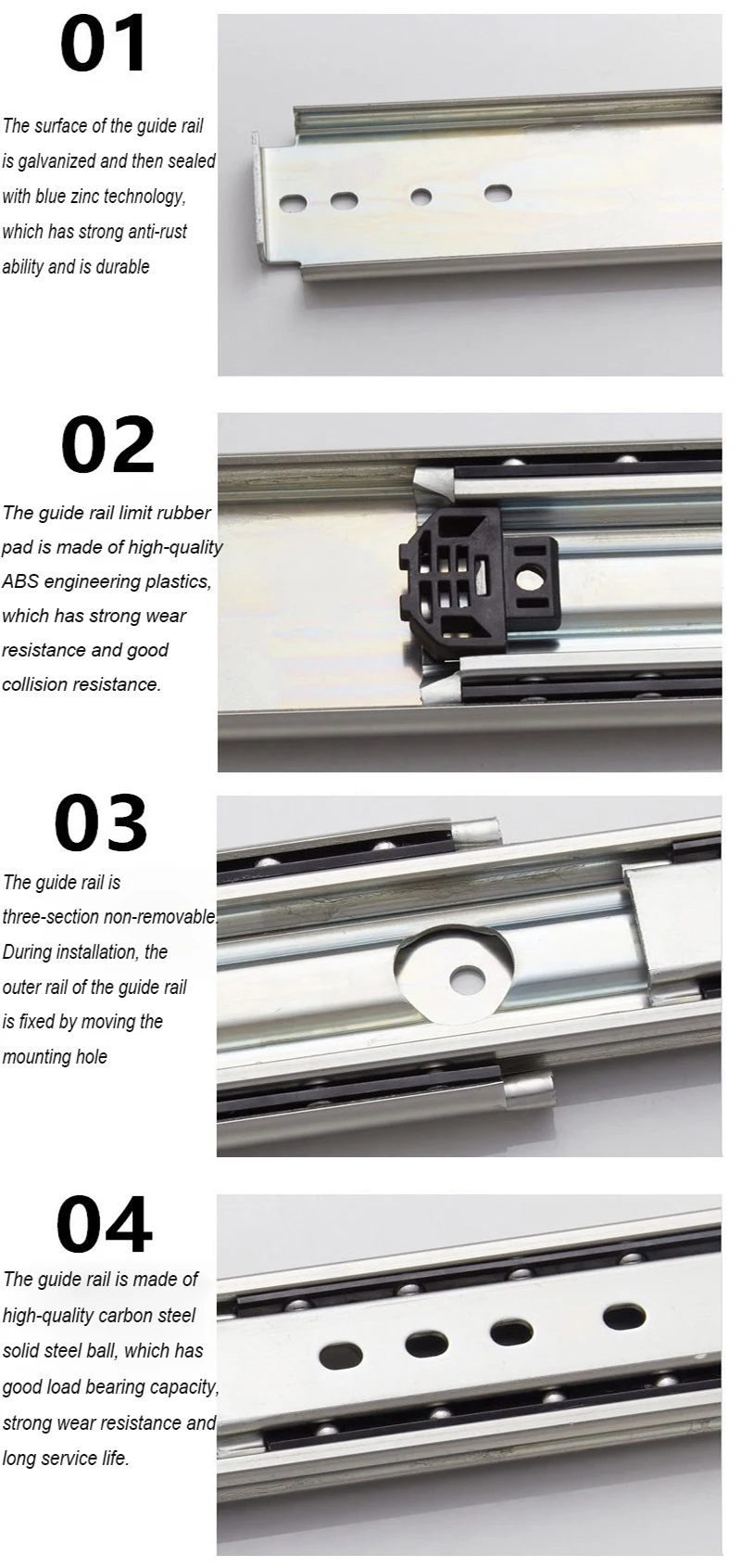 76 Width Telescopic Channels Tool Box 60 Inch Heavy Duty Drawer